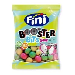 Bonbons Mous à Mâcher - Fini Booster Bits Sour - 90 Gr