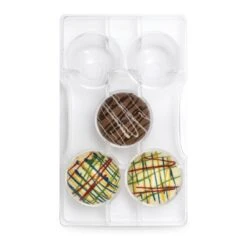 Moule à Sphère En Chocolat 20 X 12 Cm - Decora - 5 Cavités