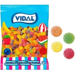 Mini Fraises Multicolores - Damel - 1 Kg