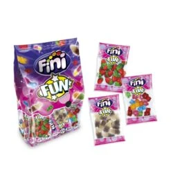 Sachet De Boules De Gomme - Paquet Individuel - Fini Fun - 325 G