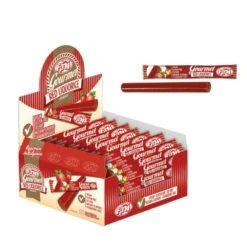 Réglisse Rouge Gourmande à La Fraise Avec Emballage Individuel - Réglisse Rouge Gourmande Fini - 32 Unités