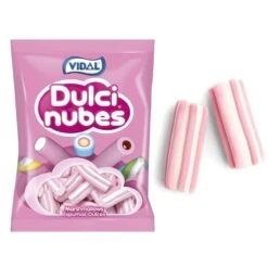 Nuages Tressés Roses Et Blancs - Fini Finitronc Strié - 125 Unités