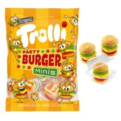 Mini Hamburgers - Paquet Individuel - Trolli - 50 G