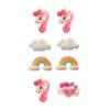 Figurines En Sucre Licorne - 8 Unités