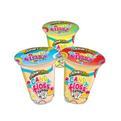 Barbe à Papa Aux Saveurs Assorties Avec Tatouage 20 G - Barbe à Papa Tattoo