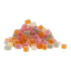 Mini-cubes De Gelée De Couleur Assortie Sans Gluten 1 Kg - Dekora
