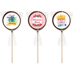 Sucette Chocolatée Assortie Fête Des Mères 35 Gr - 1 Pièce