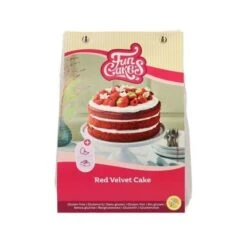 Mélange à Gâteau Red Velvet 400 Gr - FunCakes