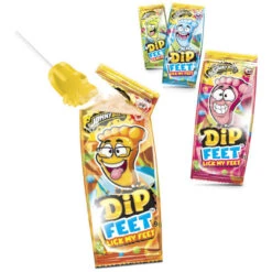 Sucette à La Poudre Acidulée Aux Saveurs Variées 9 G - 1 Pièce.