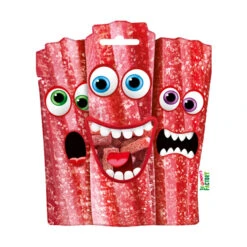 Torsades à La Fraise Avec Mini Pica Pica - Gommys Factory - 90 G