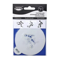 Pochoirs Pour Cupcakes De Football 9 Cm - JEM - 3 Unités