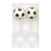 Moule à Chocolat Pour Ballon De Football 20 X 12 Cm - Décoration - 5 Cavités