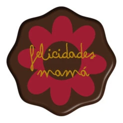 Signe De Chocolat Noir "maman Félicitations" - Dekora - 54 Unités