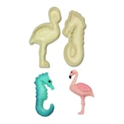 Moules Pour Flamants Et Hippocampes - JEM - 2 Pcs.