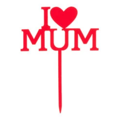 Décoration De Gâteau En Acrylique Pour La Fête Des Mères - Dekora