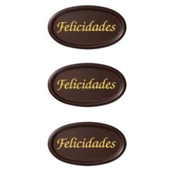 Panneau De Félicitations En Chocolat - Dekora - 210 Unités