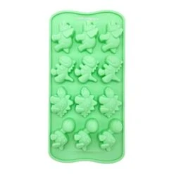 Moule En Silicone Pour Dinosaures 21 X 10,5 Cm - Happy Sprinkles - 12 Cavités