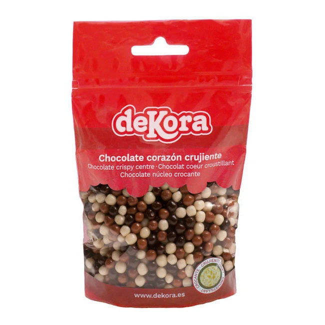 Perles Croquantes De 3 Chocolats 100 Gr - Dekora 1 Perles Croquantes De 3 Chocolats 100 Gr - Dekora