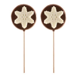 Sucette De Noël étoile De Nuage Et Chocolat 35 Gr - Dekora - 1 Unité