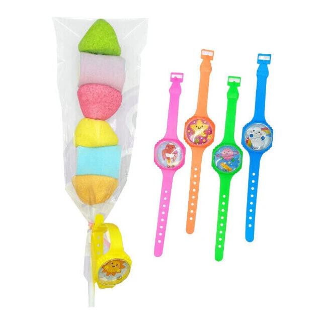 Brochette De Nuages Avec Horloge Assortie 50 Gr. 1 Brochette De Nuages Avec Horloge Assortie 50 Gr.