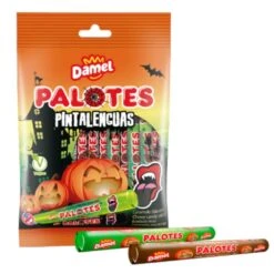 Bâtonnets De Langue Assortis Pour Halloween - Damel - 90 G