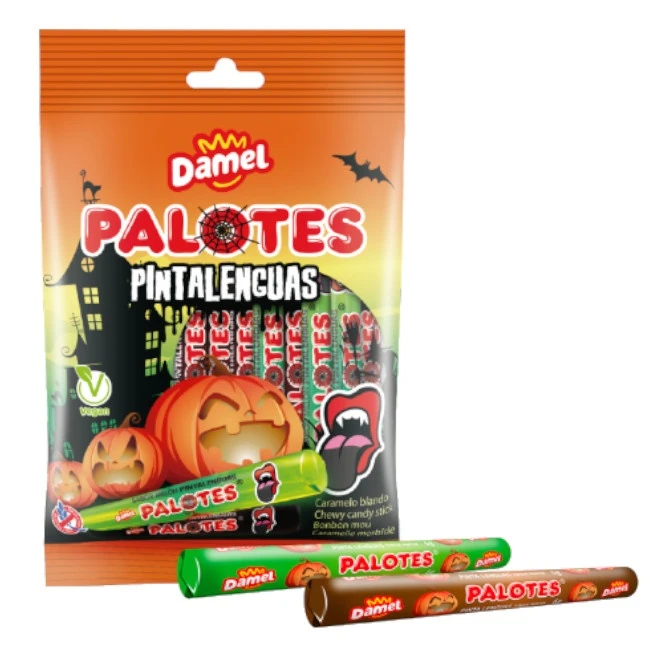 Bâtonnets De Langue Assortis Pour Halloween - Damel - 90 G 1 Bâtonnets De Langue Assortis Pour Halloween - Damel - 90 G