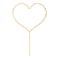 Bouchon De Gâteau En Forme De Coeur - PartyDeco