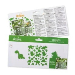 Pochoir Dinosaure 10 X 25 Cm - Décorer