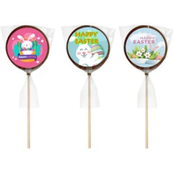 Sucettes Assorties Au Chocolat De Pâques 35 Gr - 1 Pièce