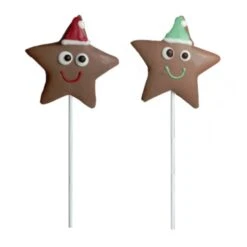 Sucette étoile Nuage Avec Chocolat 30 Gr - 1 Unité