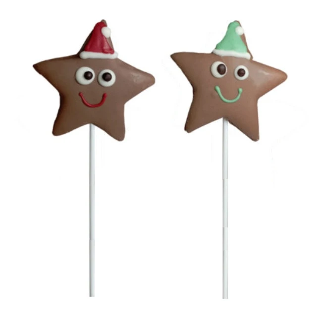 Sucette étoile Nuage Avec Chocolat 30 Gr - 1 Unité 1 Sucette étoile Nuage Avec Chocolat 30 Gr - 1 Unité